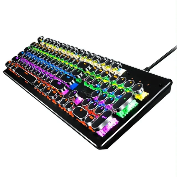 T75 Punk Mechanical Keyboard-T-WOLF