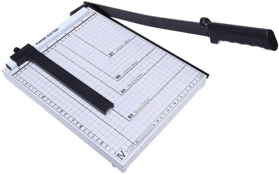 A4 Paper Guillotine Cutter Metal Based Trimmer Machine