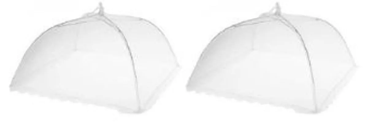 JP Portablel Foldable Mesh Food Cover Set Of 2