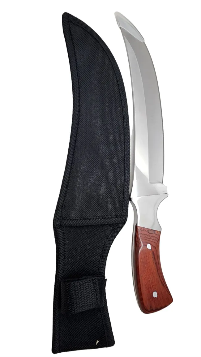 Fixed Blade Dagger Shape Hunting, Fishing, and Camping Knife