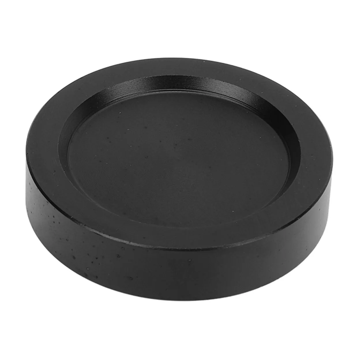 Alloy threaded dust cap for telescope teleconverter