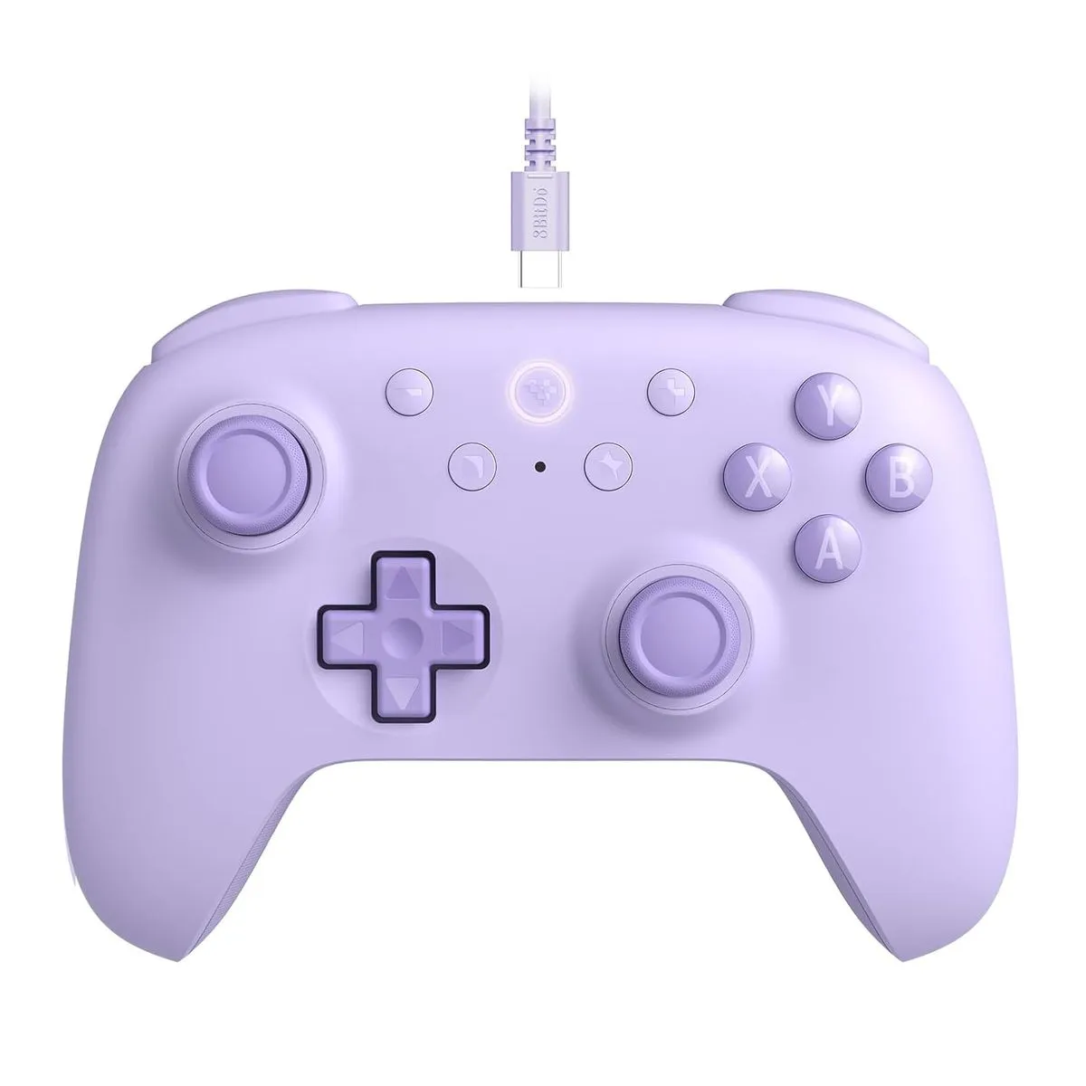 8BitDo Ultimate 2C Wired Controller For Windows and Android (Not Wireless) - Purple