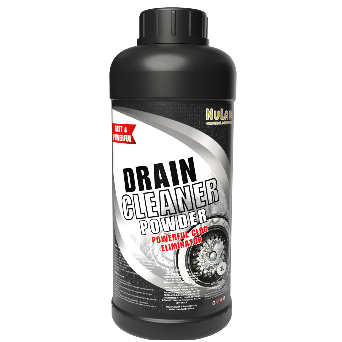 Drain Cleaner Powder (For Indoor Use) - 1L Bottle