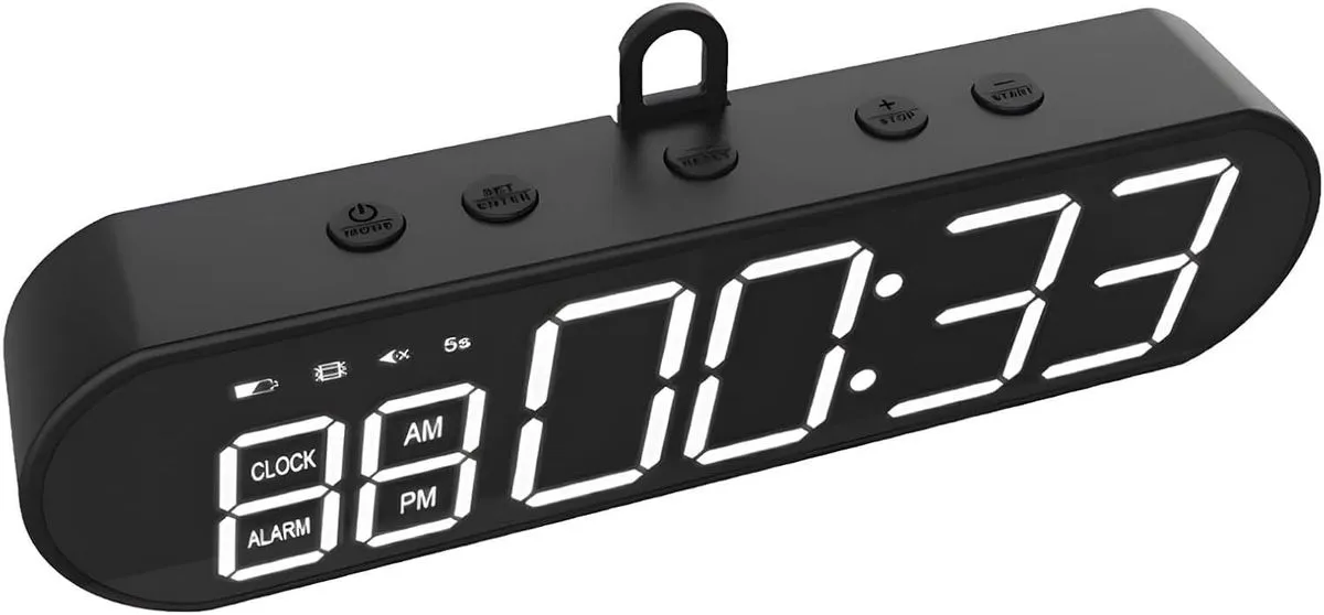 Home Gym Workout Timer Clock Portable Interval Timer Strong Attachment