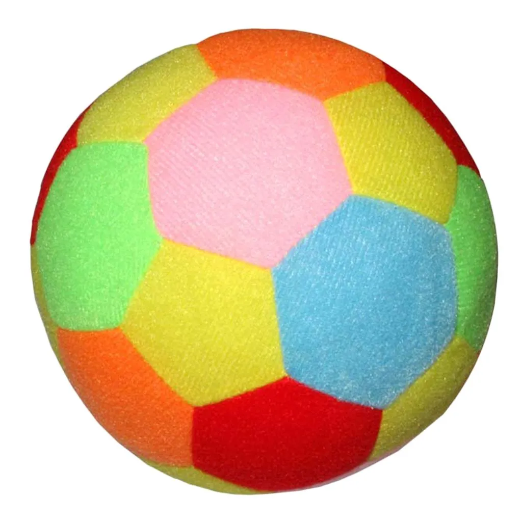 Colorful Football Soft Ball Indoor Outdoor Soccer Ball Kids Toys 11.5cm