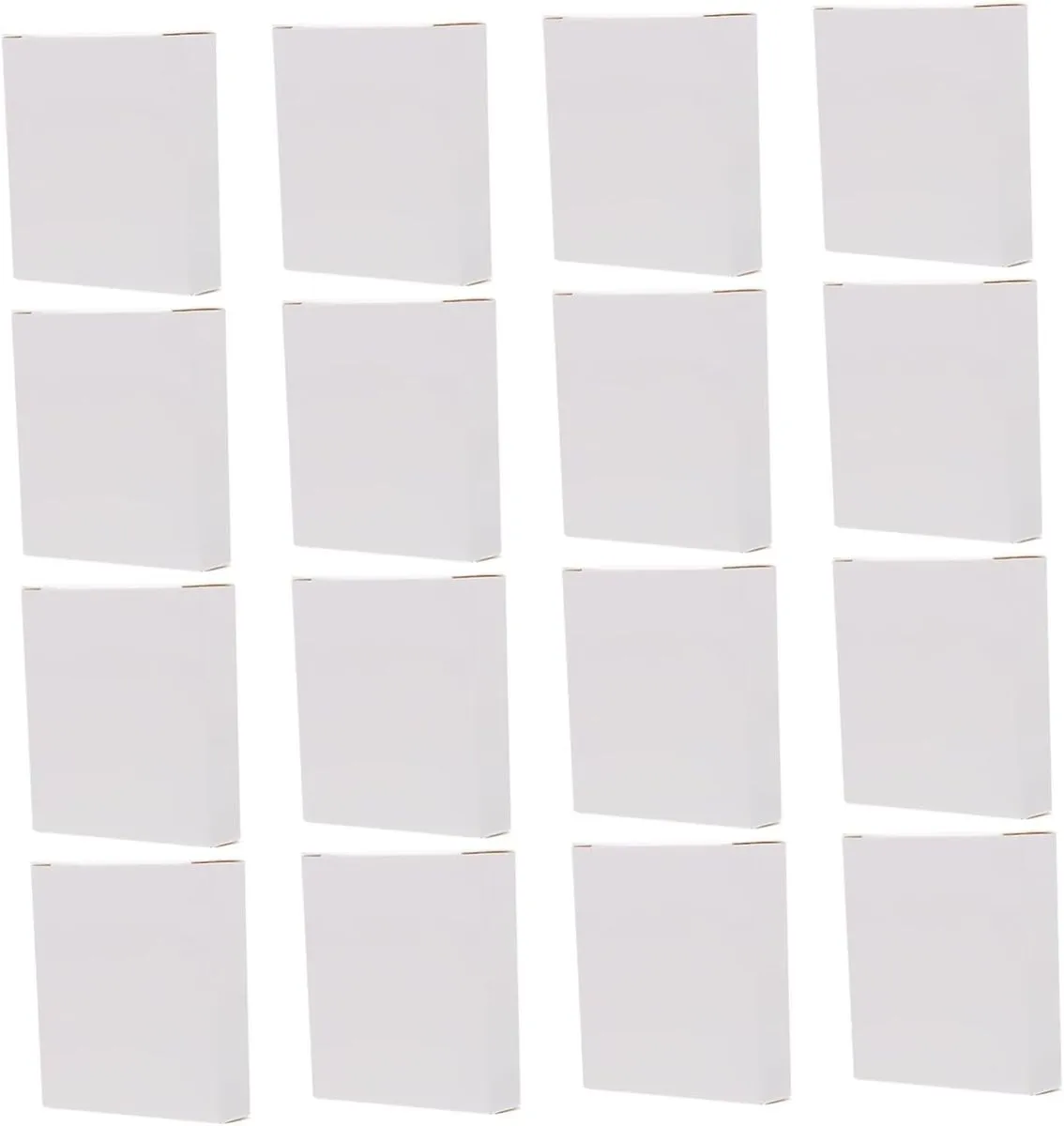 40pcs Small Shipping Boxes Corrugated Packaging Boxes Square Storage