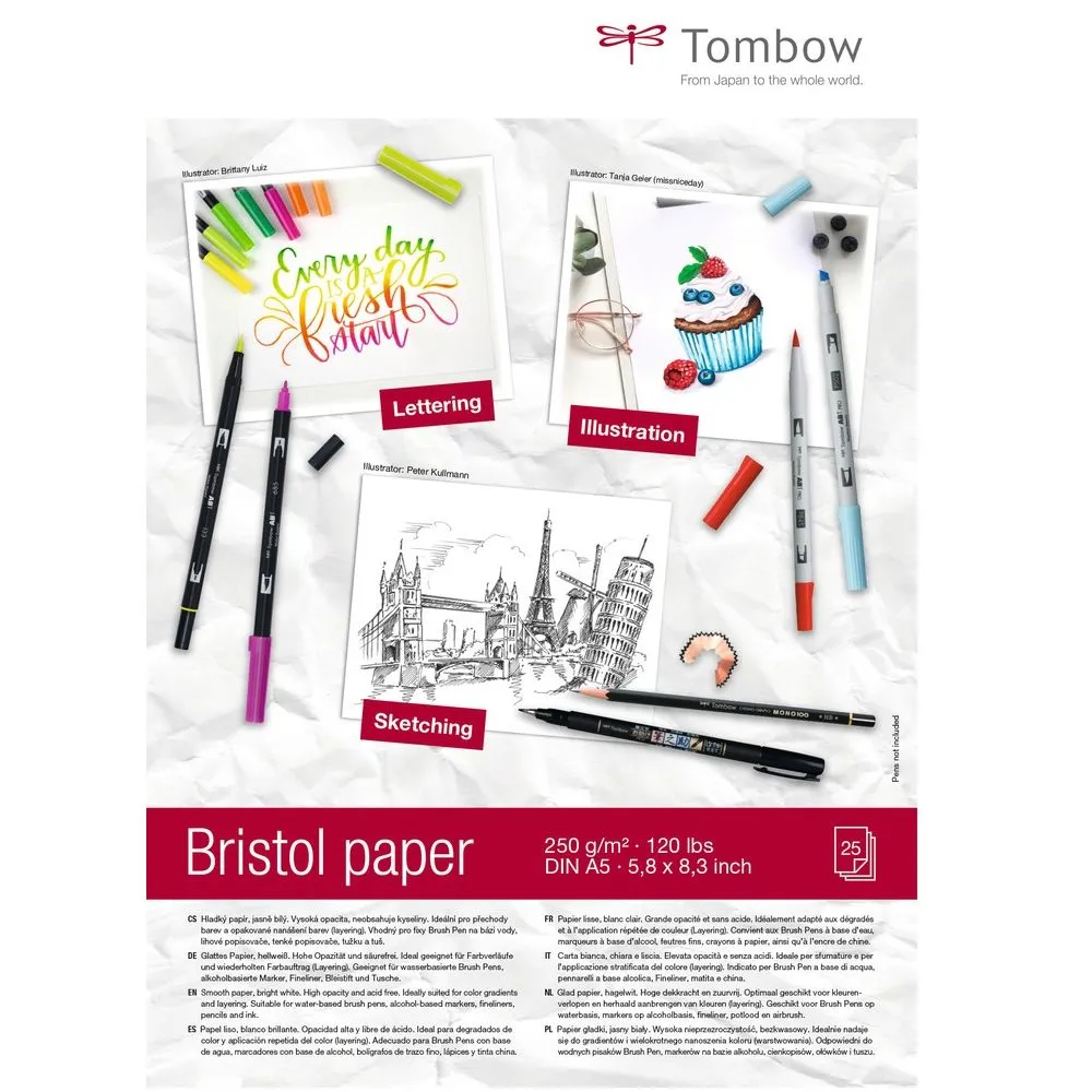 Tombow Bristol Paper Pad - A5