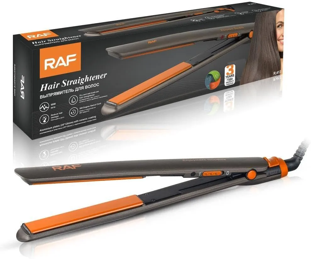 RAF Hair Straightener ,Flat Iron Hair Straighteners R.4130