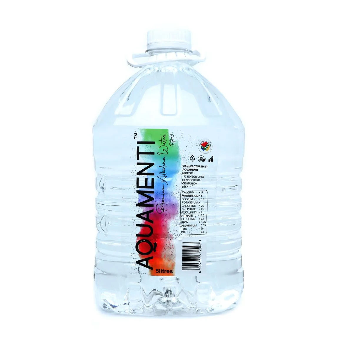 Aquamenti pure Alkaline Water 5 L