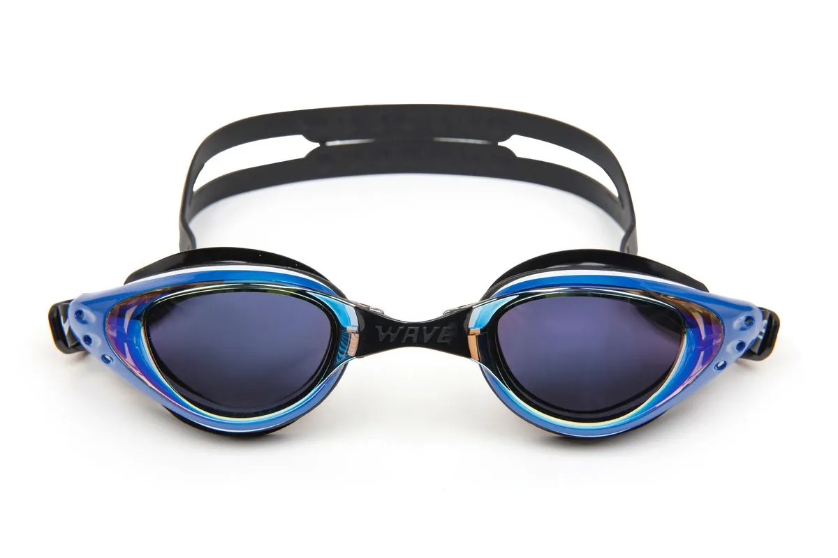 Wave Vision Adult Silicone Goggles Size 12+ years - Blue