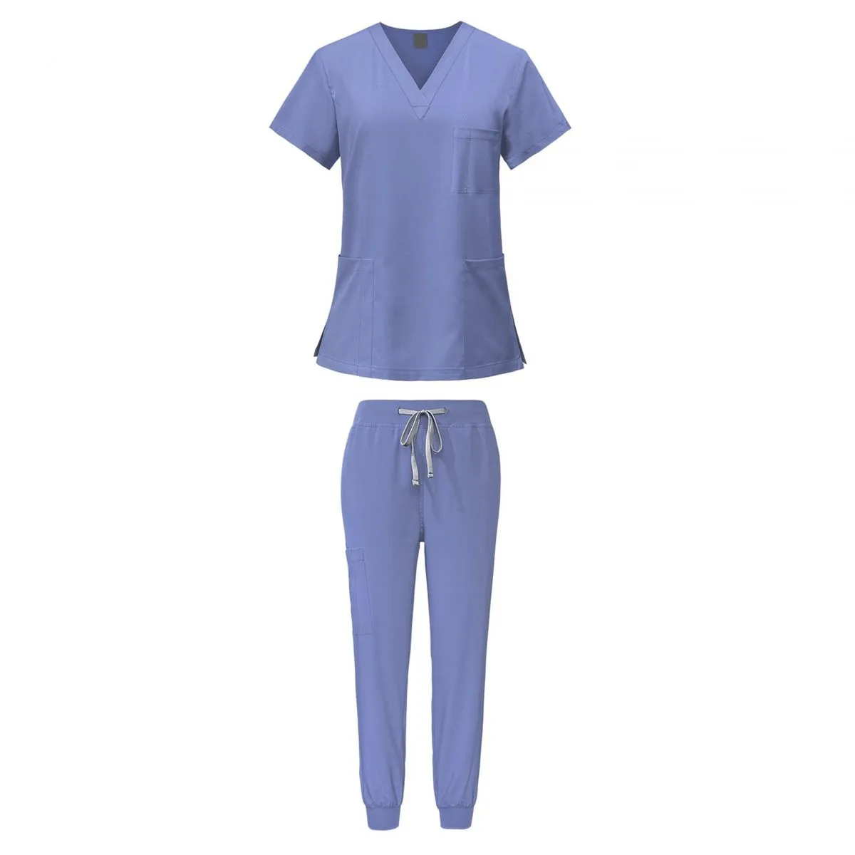 Unisex Workwear Set - Machine-Washable Nurse Uniform