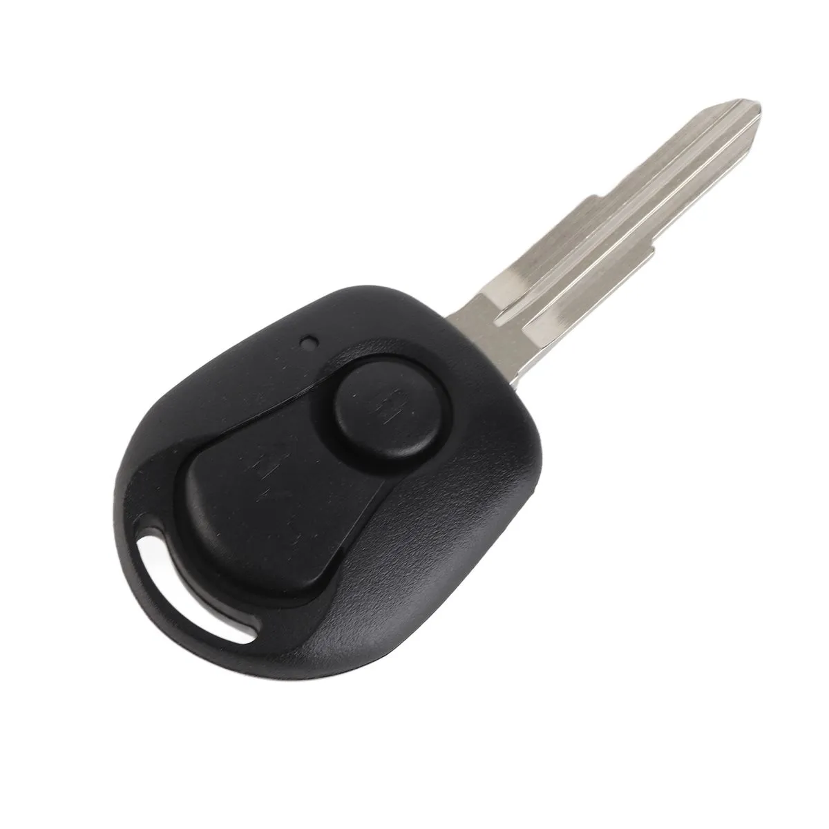 Key Fob Shell Replacement Compatible with SSANGYONG Actyon 2 Buttons Black