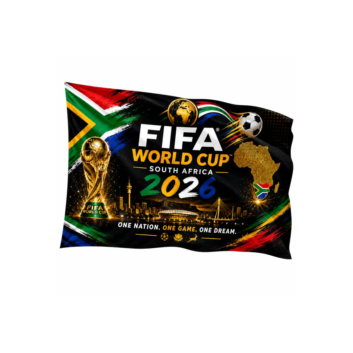 Sports Flag - Fifa World Cup - Medium