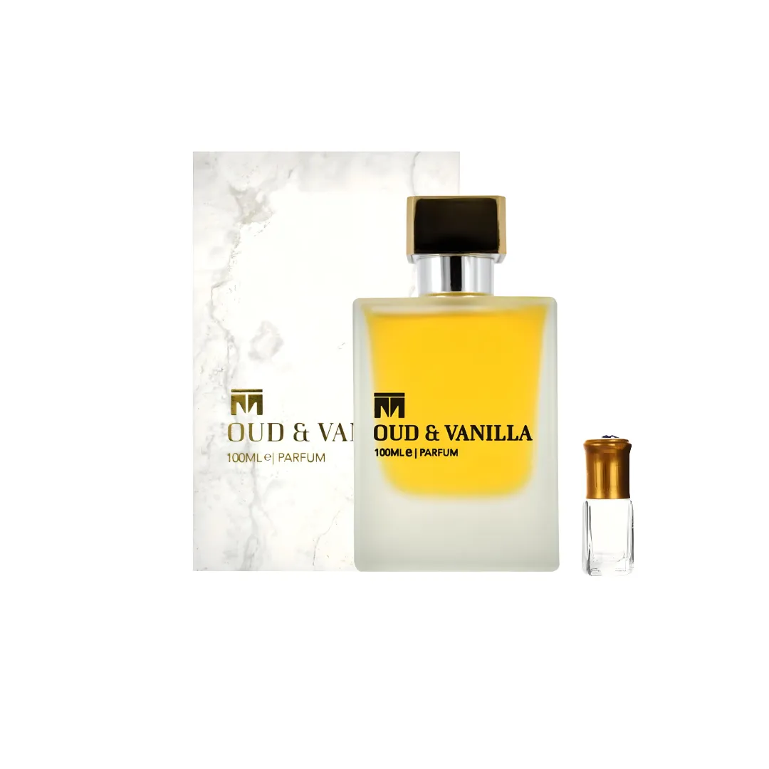 Oud & Vanilla Eau de Parfum - 100ml + Perfume Oil Gift
