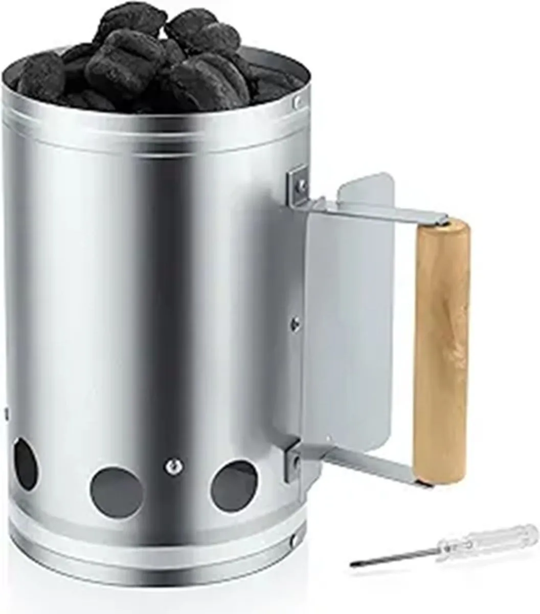 Silver Chimney Charcoal Starter