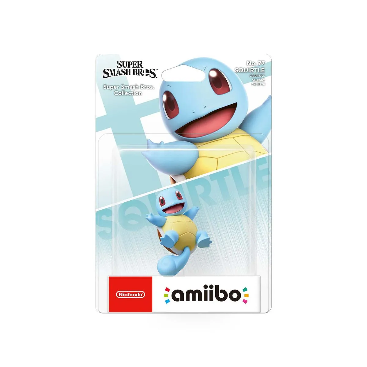 Amiibo Squirtle No.77 (Super Smash Bros. Collection)