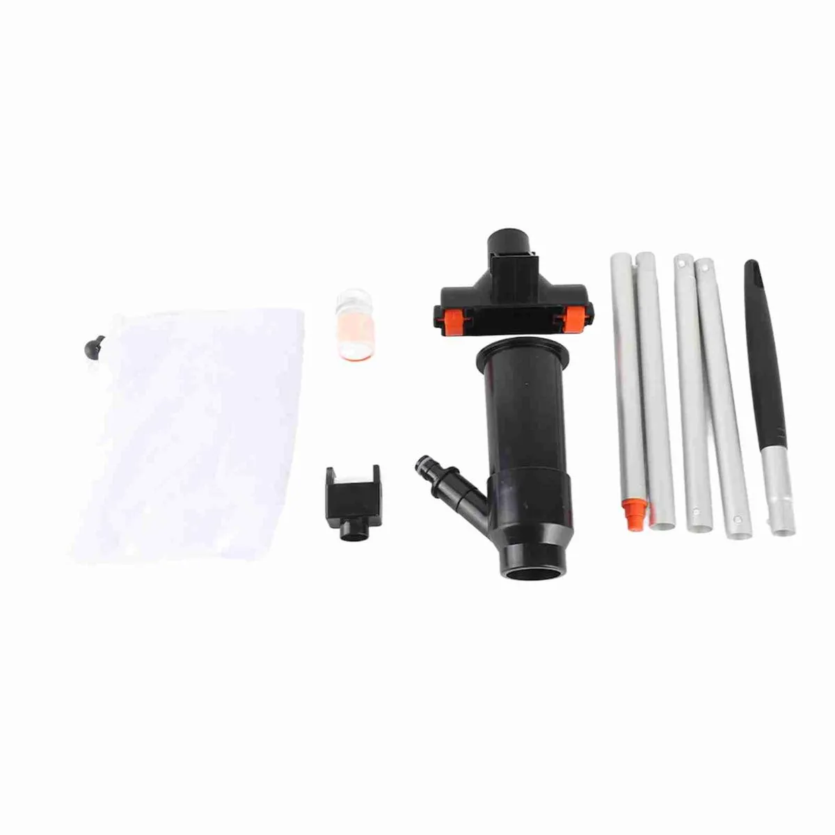 Swimming Pool Vacuum Head, 30 Inches, with Wheel, Side Brush