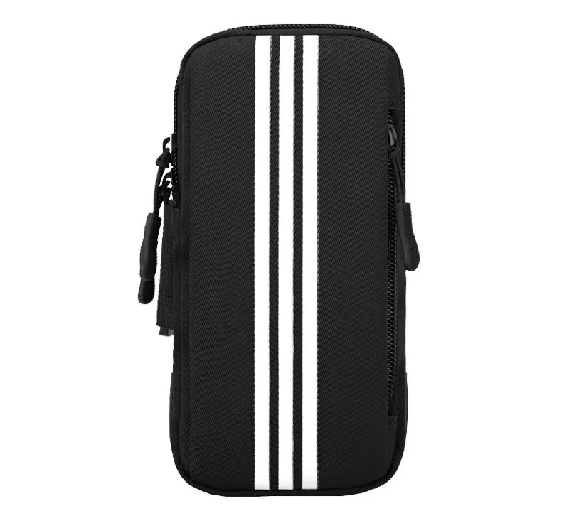 Running Armband, Phone Holder (Black) - Black