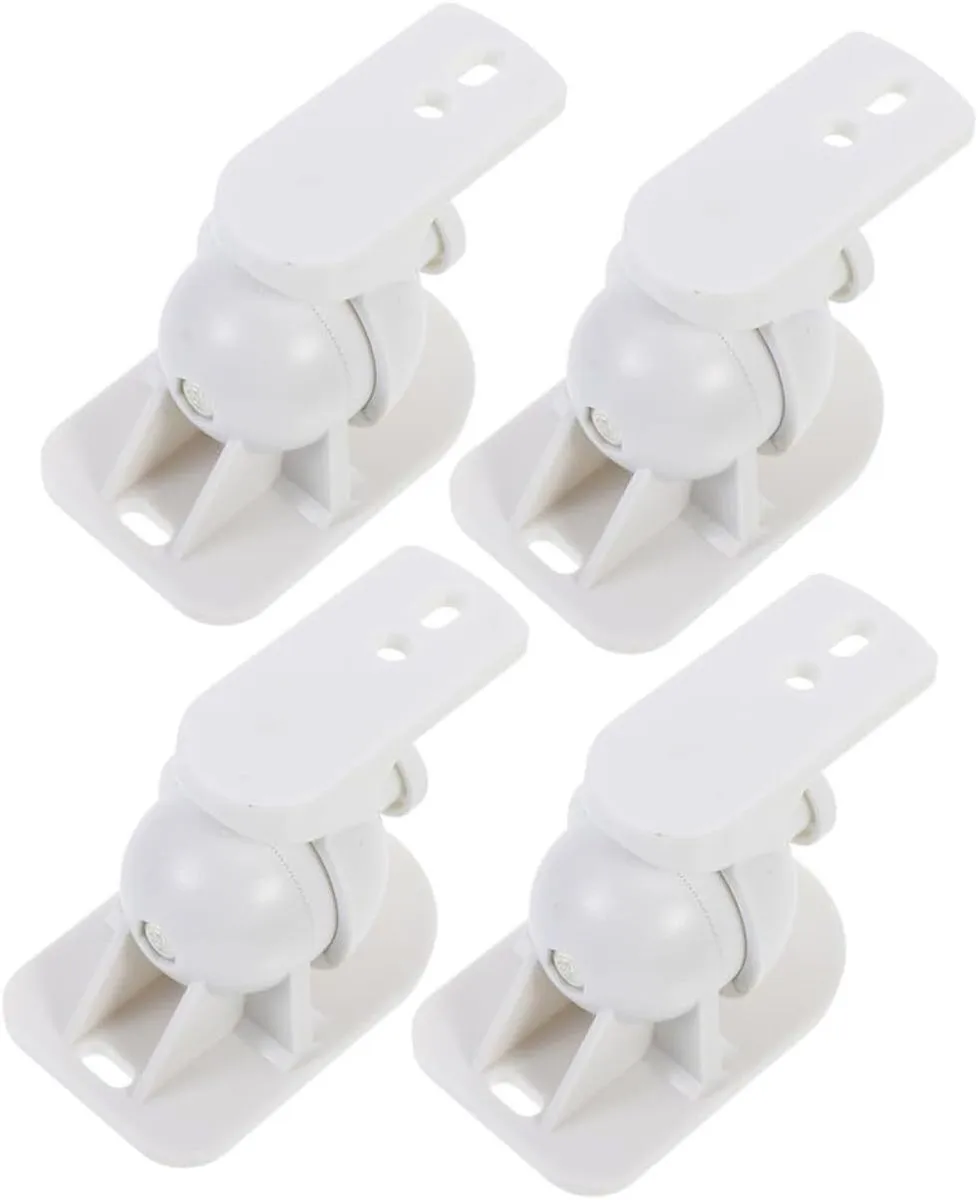 4pcs Adjustable Wall Mount Speakers Holders Rotating Design Bracket