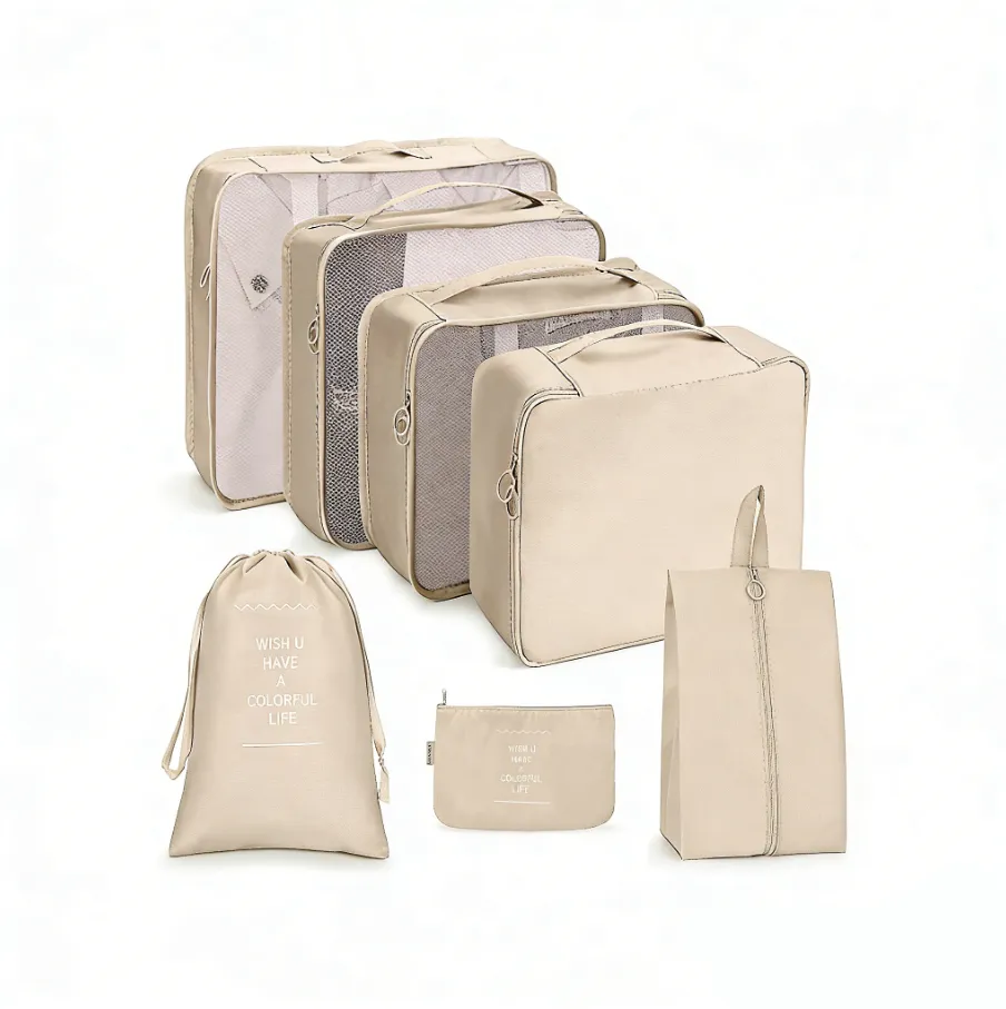 Travel Storage Bag, Large Capacity Storage Bag Set - Seven Piece Set