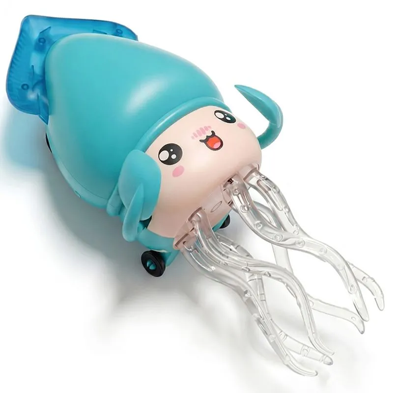Transparent Tentacles Moving LED Lights Dancing Octopus Toy Kids Squid Toy