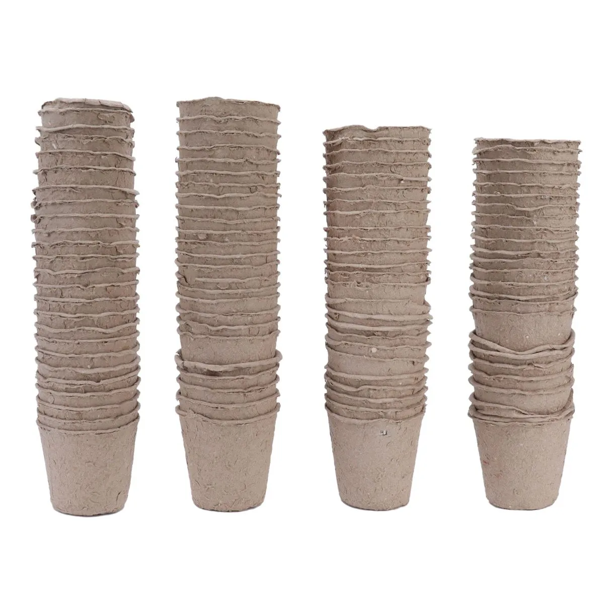 100Pcs 8cm Biodegradable Paper Nursery Pots