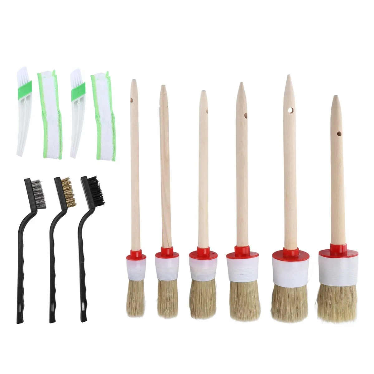 Car Cleaning Brush Set 13PCS Reusable Flexible
