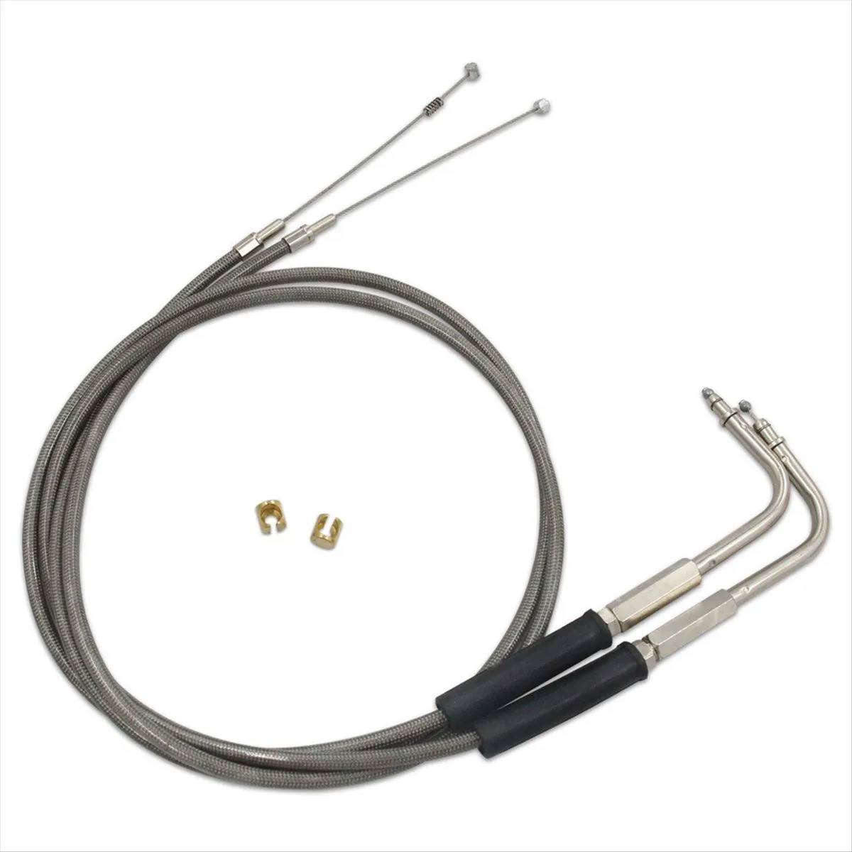 56579-02A Motorcycle 42Inch Throttle and Idle Compatible with Universal