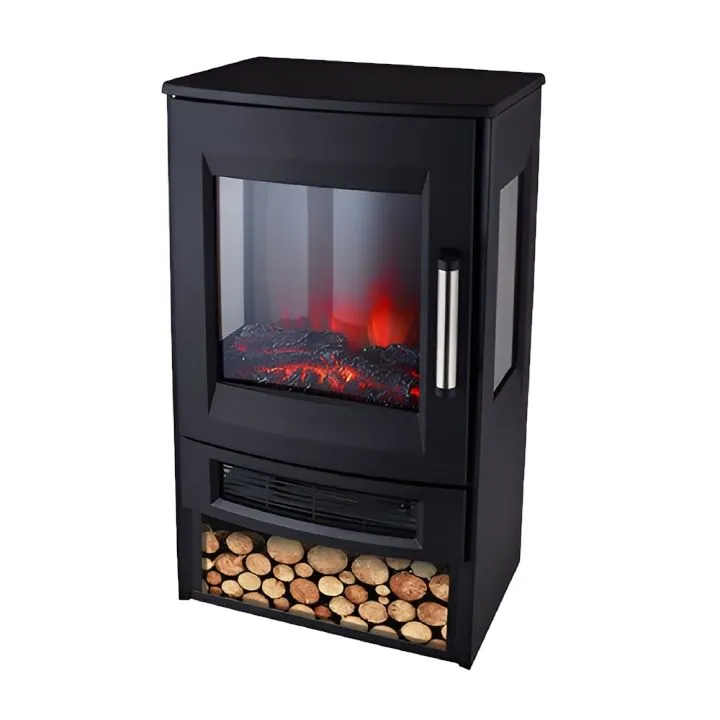 Radiant Freestanding Colour Changing Electric Fireplace 1800W With WiFi