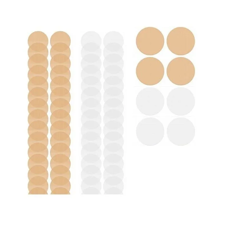 100 Pieces Men's Nipple Covers - Invisible, Seamless, and Anti-Friction