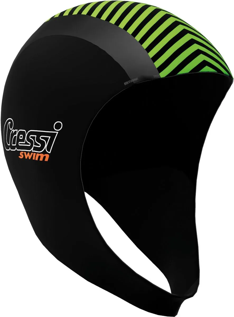 Cressi Swim Hood 2 mm Neoprene Hood for Snorkeling, Swimming & Water Sports