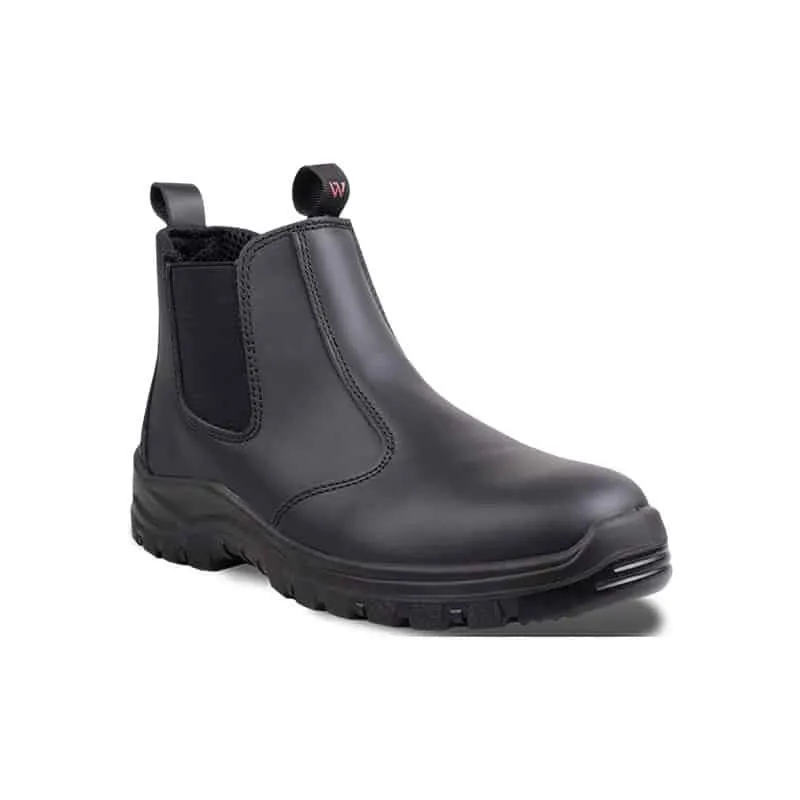 Wright Chelsea Soft Toe Safety Boot Black