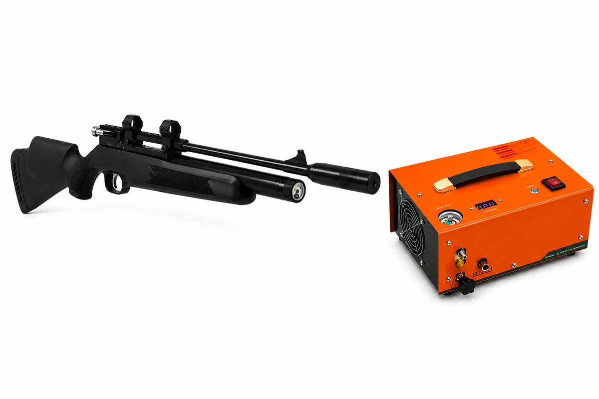 Artemis SnowPeak PR900S Gen 2 Air Rifle 4.5 - KuVut Compressor Combo