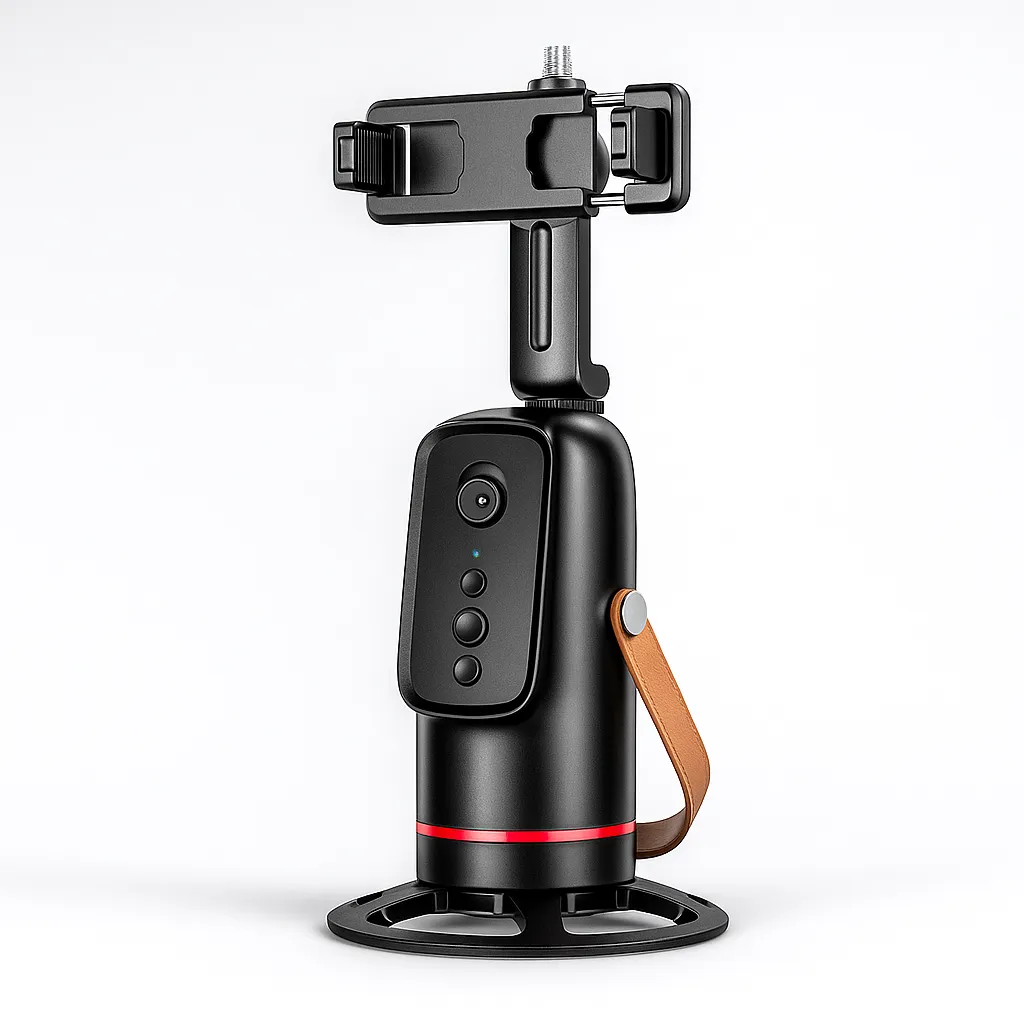 Auto Face Tracking Tripod-Smart Phone Camera Stand with Gesture Control