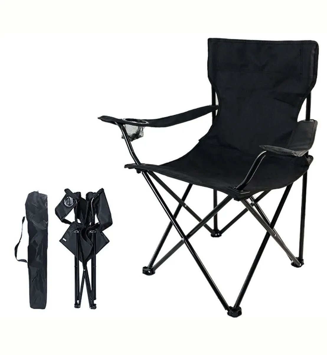 Magnet Trading Camping Chair Armrest Black