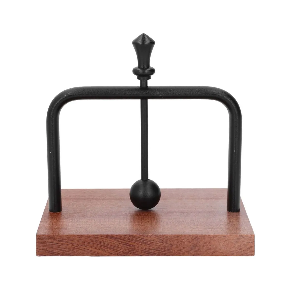 Modern Wooden Napkin Holder Tissue Serviette for Cafe and Restaurant - Black and wood