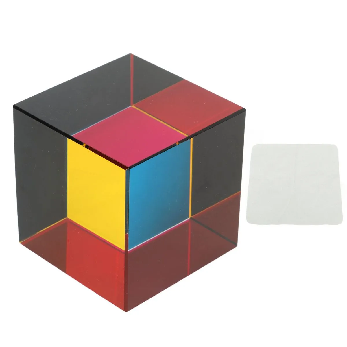50mm Optical Cube - Tabletop Science Decor