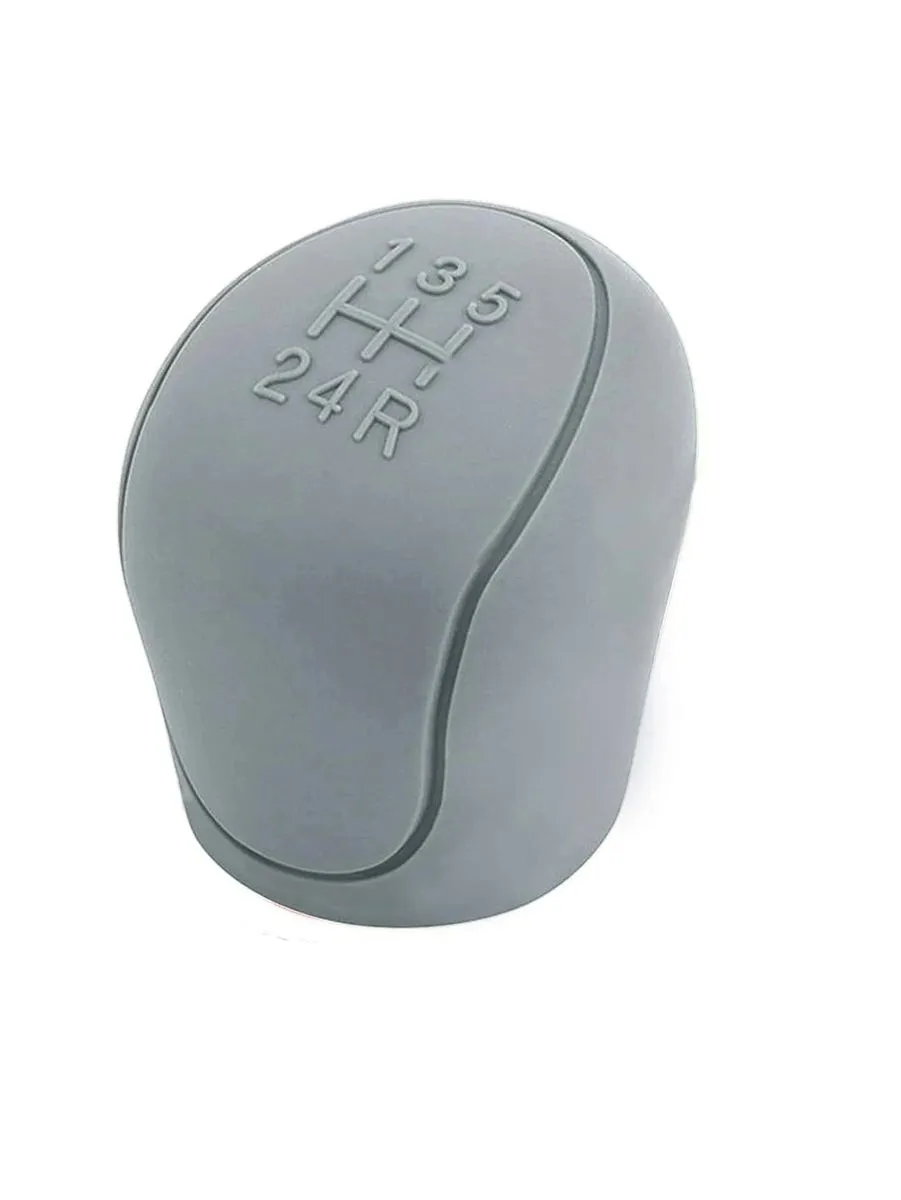 Motolab Silicone Car Gear Leaver Shift Knob Cover - Grey