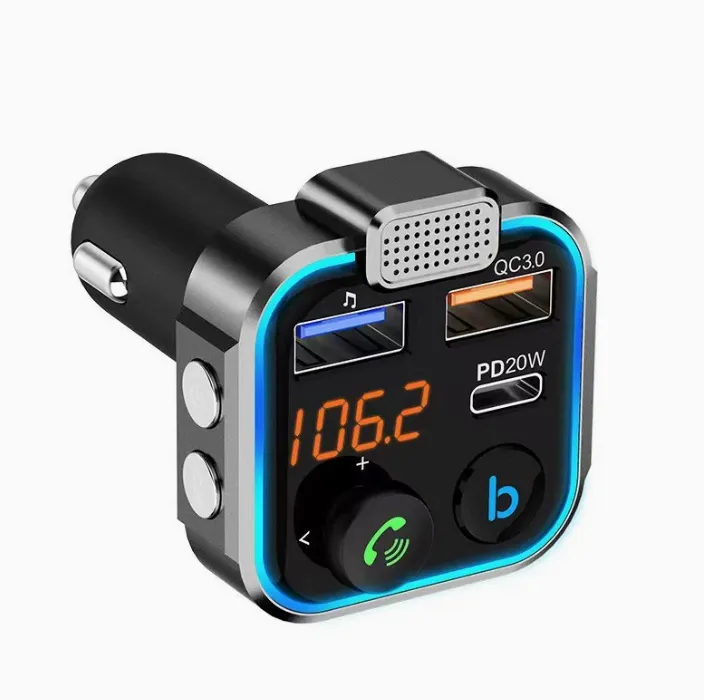 Bluetooth FM Transmitter for Car Adapter,Radio Transmitter Wireless
