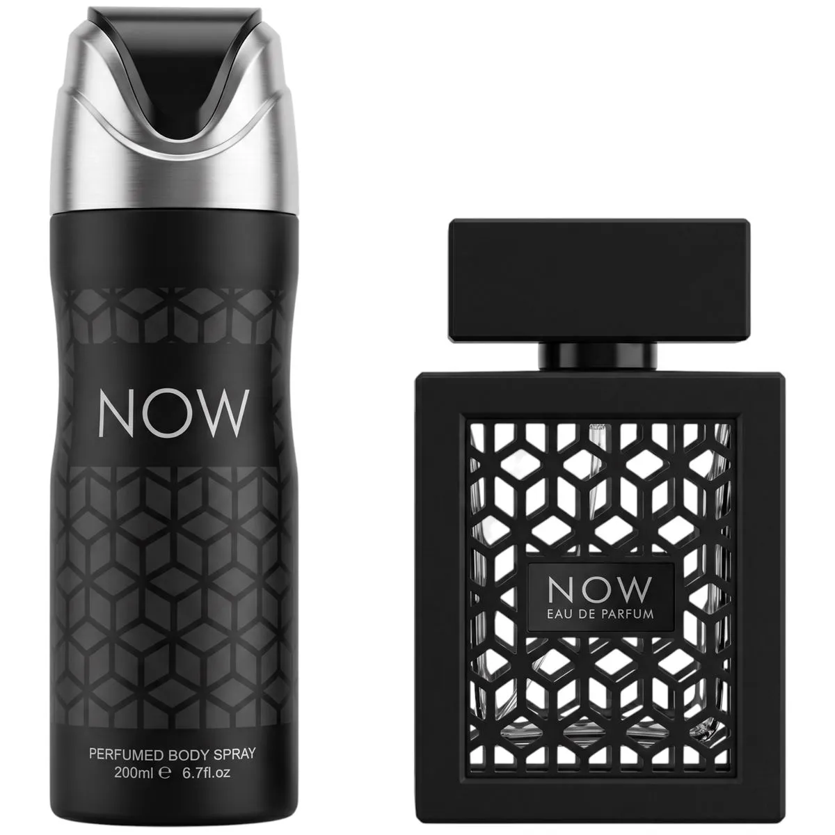 2 Pack Gift Set Vernona Now Black Edition Eau de Parfum Perfumed Body Spray
