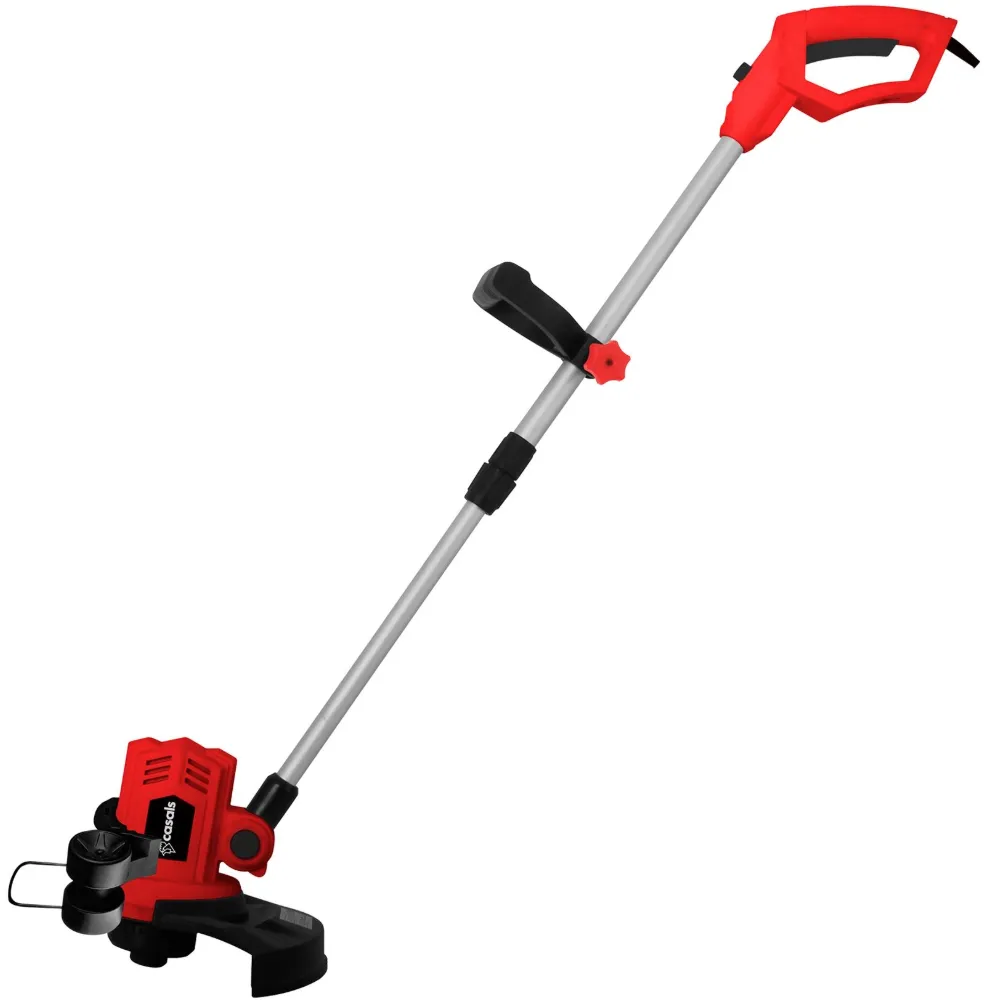 Casals Grass Trimmer Electric Aluminium Red 290mm 550W