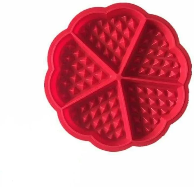 Silicone Mini Heart Moulds 5-Cavity Non-Stick
