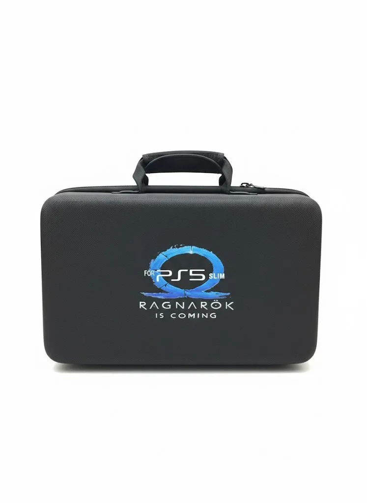PS5 Slim Console Carrying Case - Black, Blue