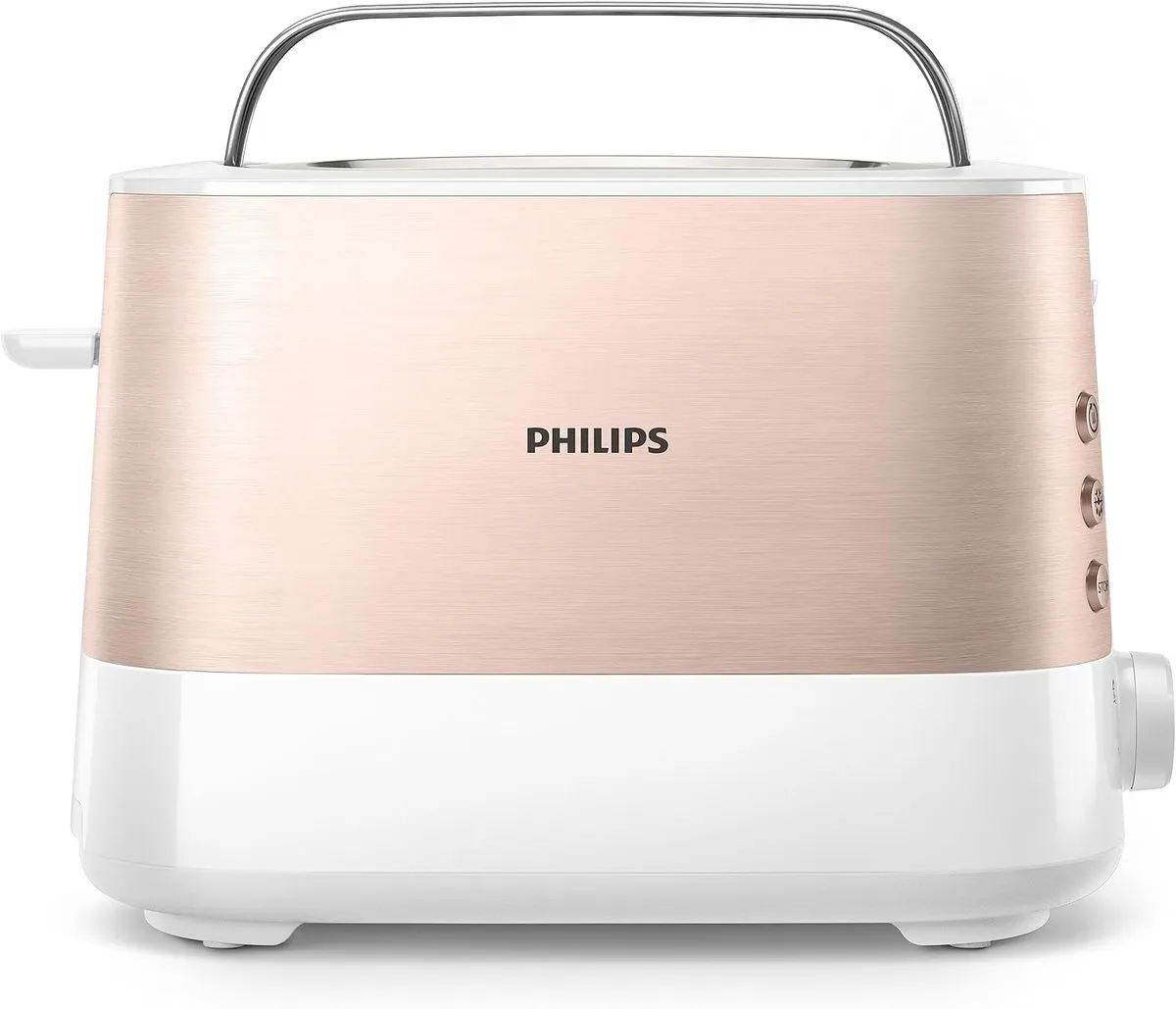 Philips Viva Toaster Rose Gold 2 slice