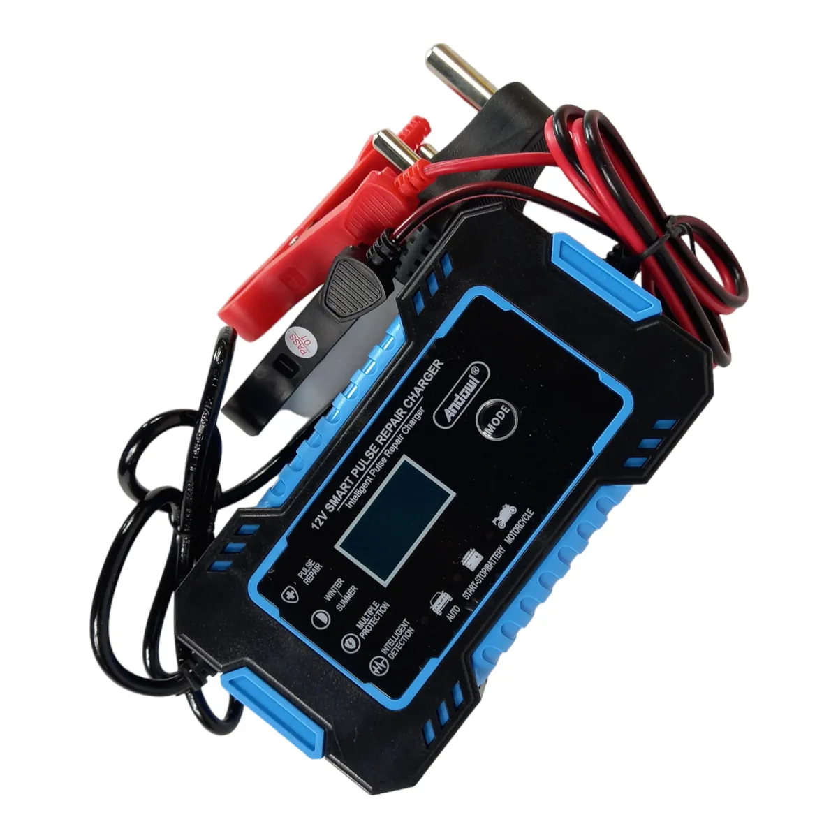 12V Intelligent Pulse Repair Charger Q-DP9921 - Blue