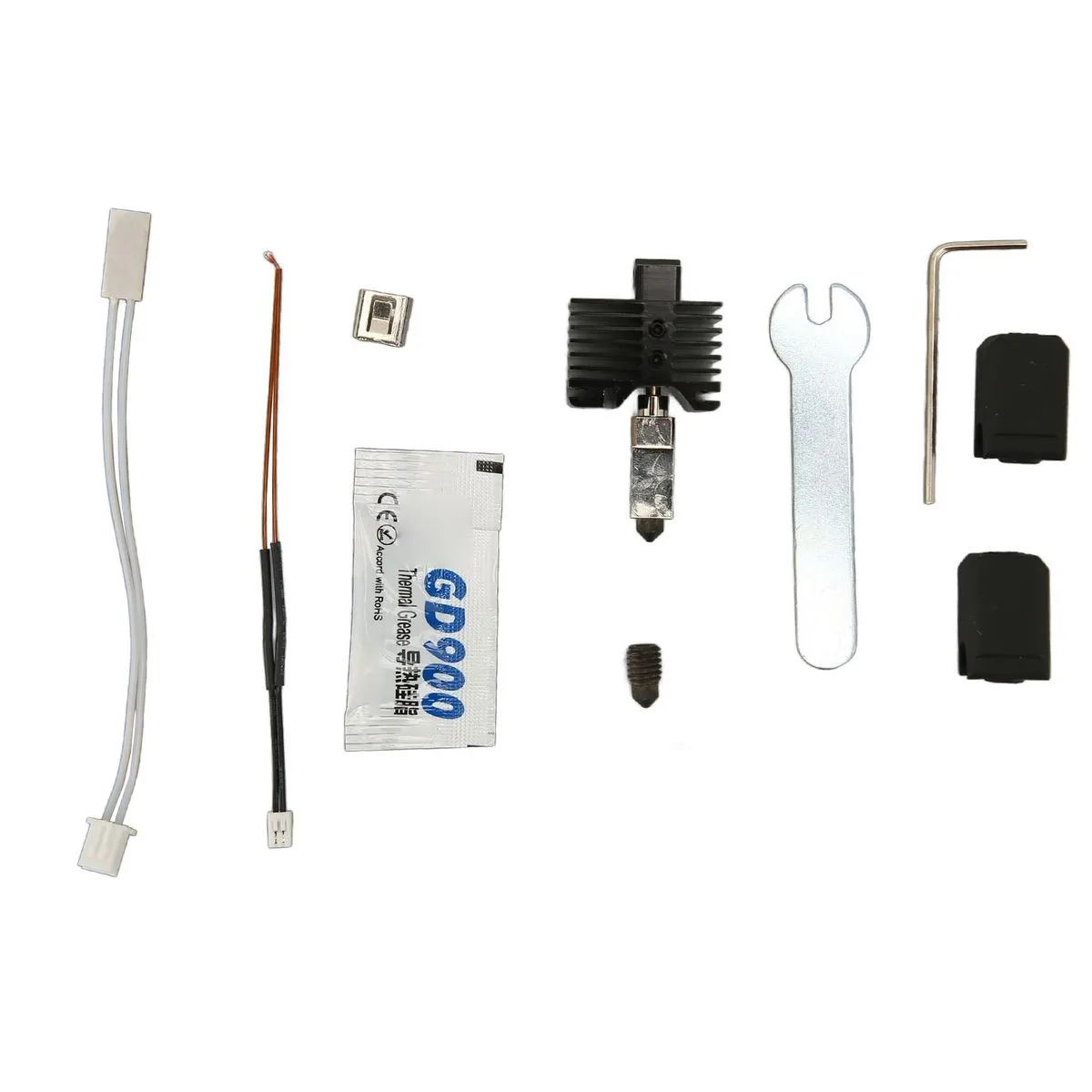 0.4mm Hardened Steel Hot End Extruder Kit for X1 Carbon P1P