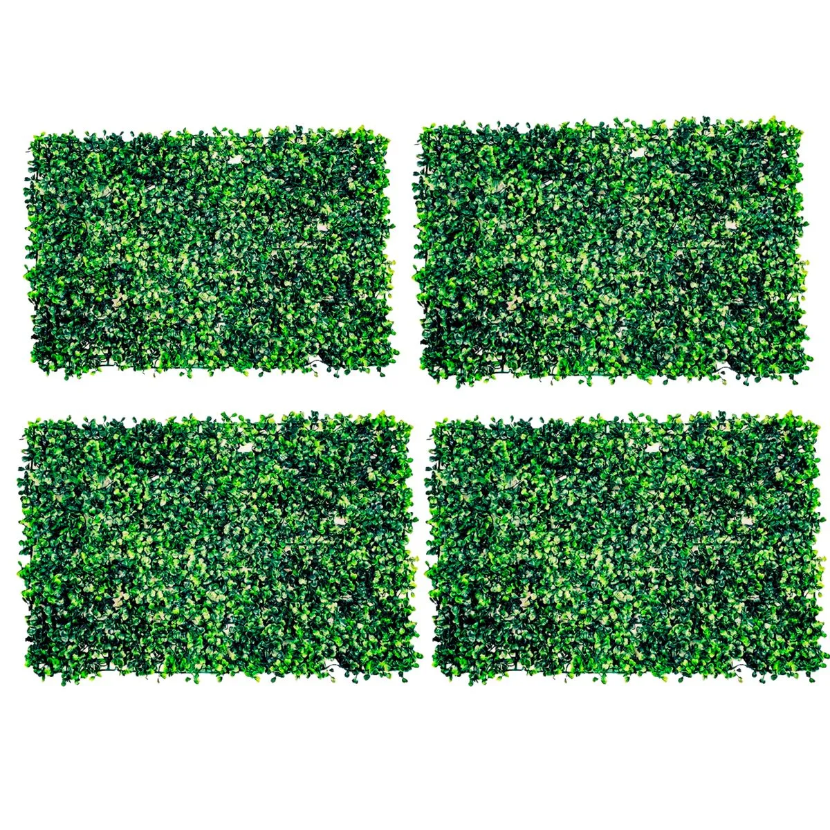 Artificial Ivy Hedge Floor Or Wall Segments - 60x40cm - 4 Pack