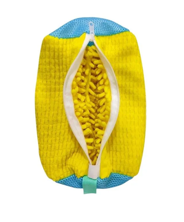 Durable Shoe Washing Bag - Yellow
