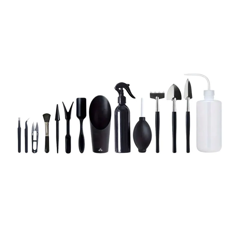 ALANES 14 Pieces Succulent Tools Mini Garden Tools Set Wedding Tools