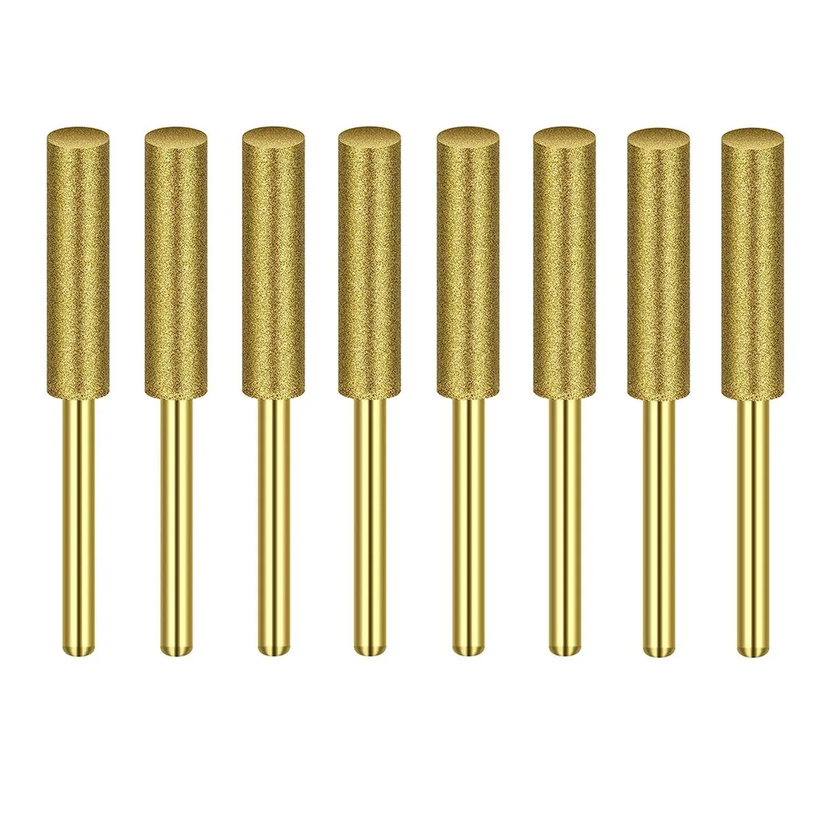 8Pcs High Hardness Diamond Chainsaw Sharpener-Stone File,Diamond Sharpening